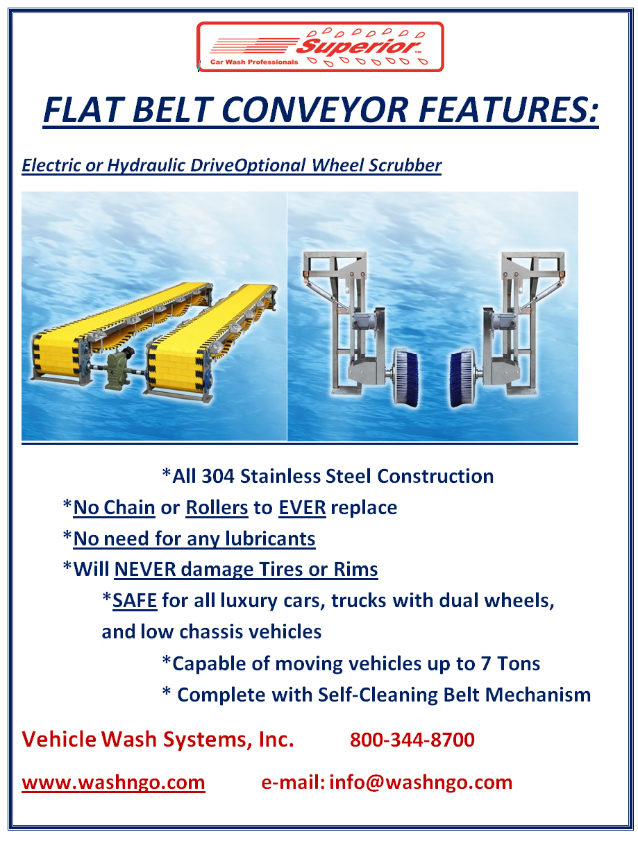 FLAT BELT CONVEYOR | Washngo
